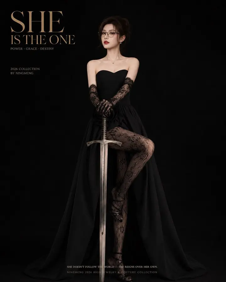 Dark Queen Fashion Portrait